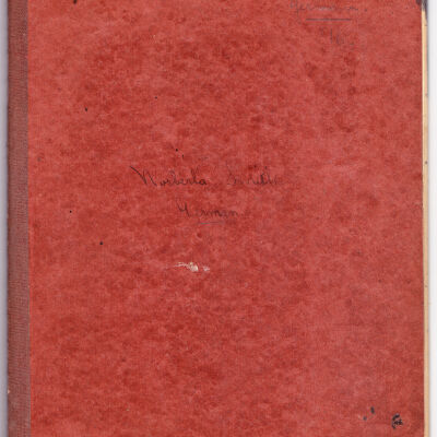 Notebook, Mary Norberta Smith