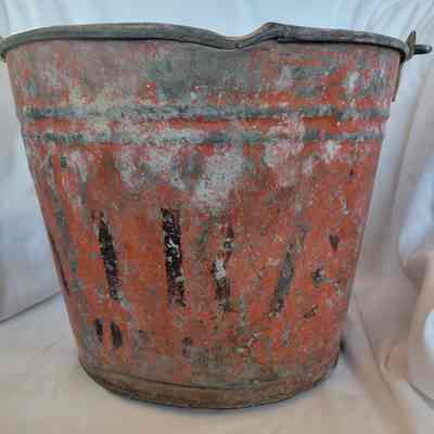 Metal Fire Bucket