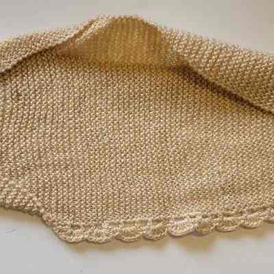 Knitted Baby Bolero