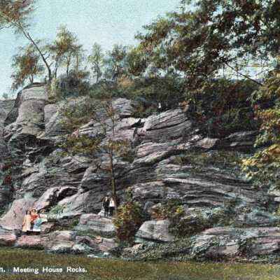 Meeting House Rocks, Norwich Town, Conn.