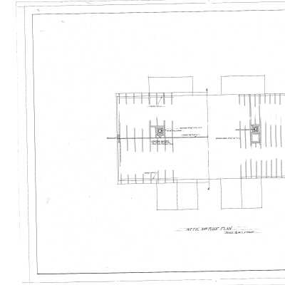 Architectural Plan of Worker Row House