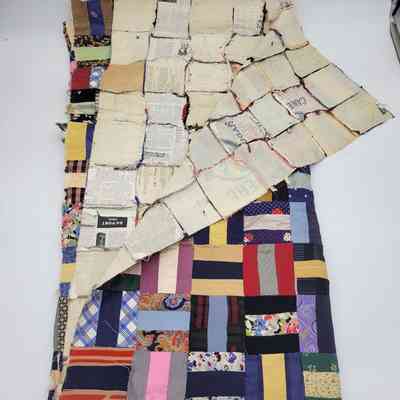 Unfinished Paper Piece Quilt 1937