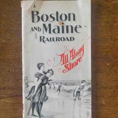 Boston and Maine Railroad Brochure 1896