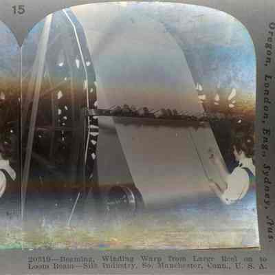 Beaming, Cheney Brothers Silk Mill