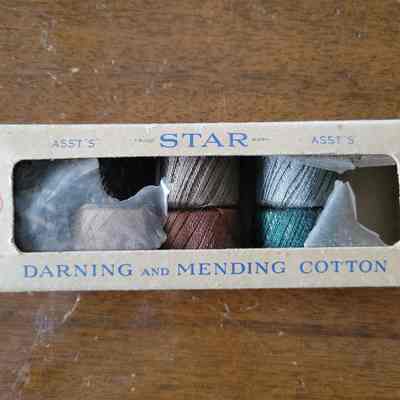 American Thread Co. Star Darning and Mending Cotton circa 1940