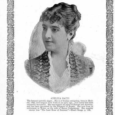 Book Page with Opera Singers