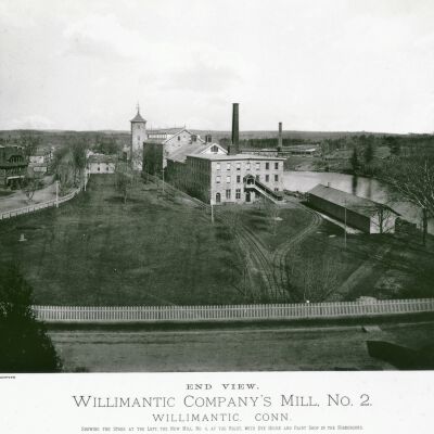 Mill No. 2, Willimantic Linen Company, c. 1881