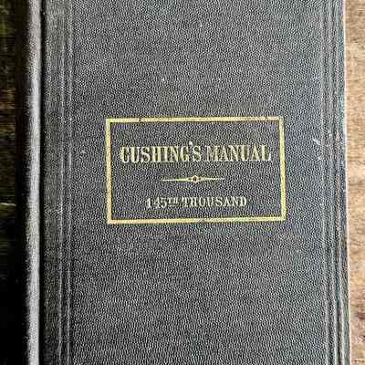 Cushing's Manual of Parliamentary Practice