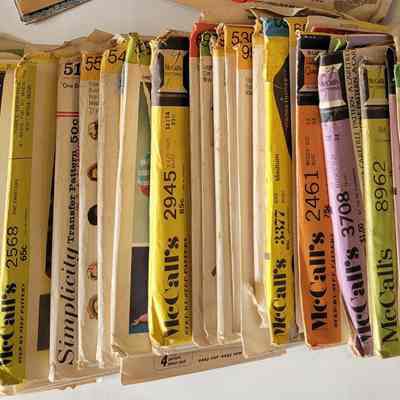 Collection of Sewing Patterns 1960s