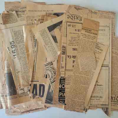 Newspaper Clippings of Charles W. and Hattie Hill