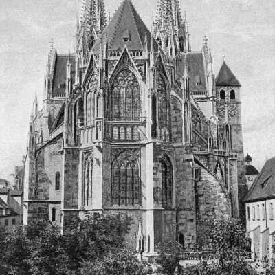 Regensburg, Dom von Osten