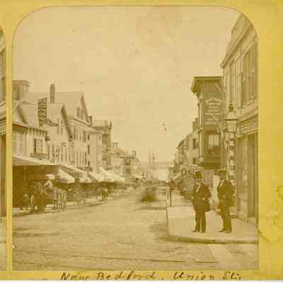 Union St, New Bedford, MA circa 1871