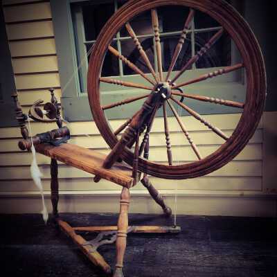 Spinning Wheel, 19th Century