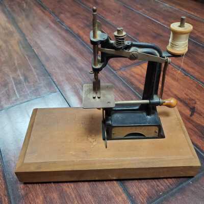 Smith and Egge Toy Sewing Machine