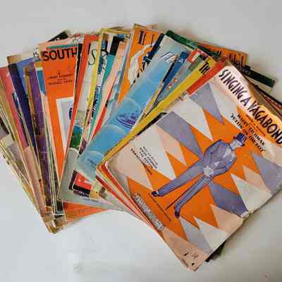 Sheet Music 1930-1939