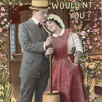 I Love To Do This Wouldn't You? Postcard