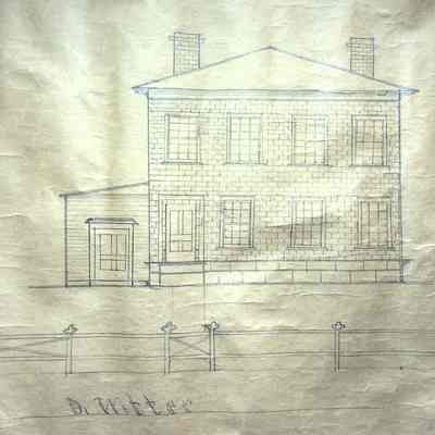 East Side High Street - Willimantic Street Drawings