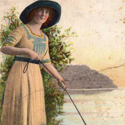 Going Out with the Tied, Postcard