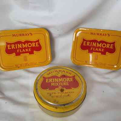 Murry's Erinmore Tobacco Tins