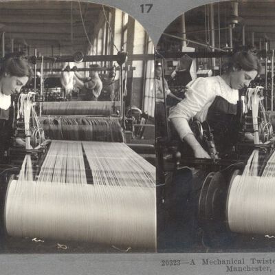 Silk Mill Worker, Cheney Mills