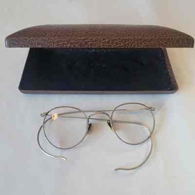 Eyeglasses with Cases c1920