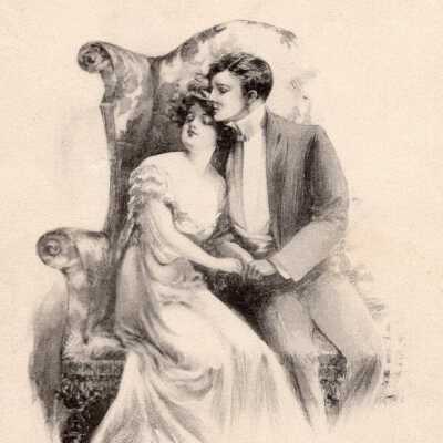 A Couple in a Chair