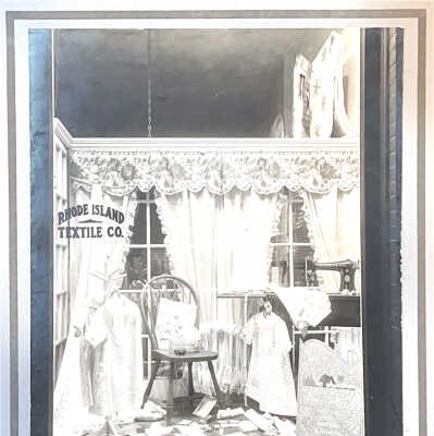 Rhode island Textile Co. Sewing Display