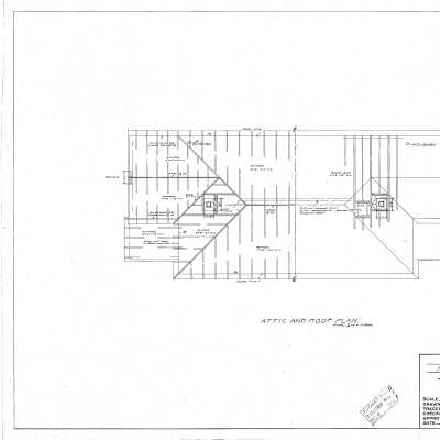 Architectural Plan of Worker Row House