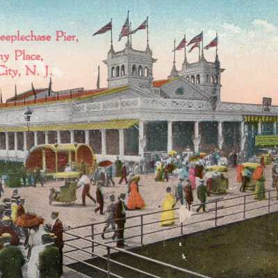 The New Steeplechase Pier. the Funny Place, Atlantic City, N.J.