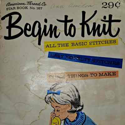 Star Book No. 167: Begin to Knit