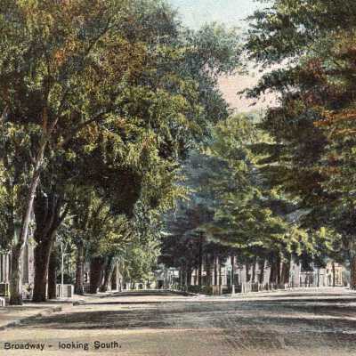 Broadway, lookig South, Norwich, Conn.