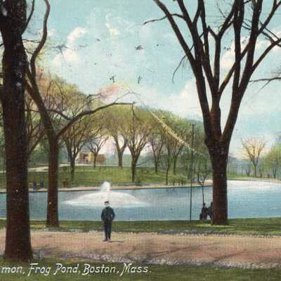 Boston Common, Frog Pond, Boston, Mass.