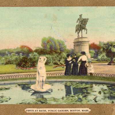 Venus at Bath, Public Garden, Boston, Mass.