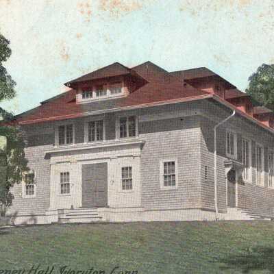 Comstock Cheney Hall, Ivoryton, Connecticut Postcard