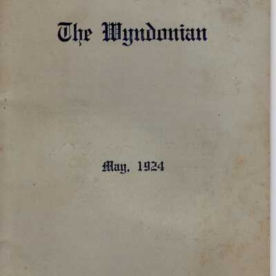 The Wyndonian, May 1924