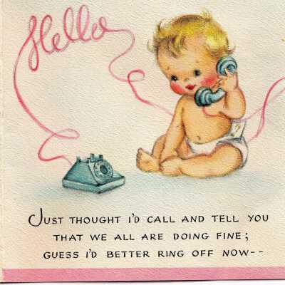 Vintage Hallmark Card