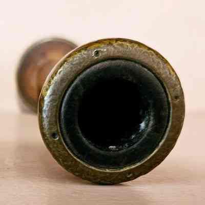 Top view of the two bobbins.