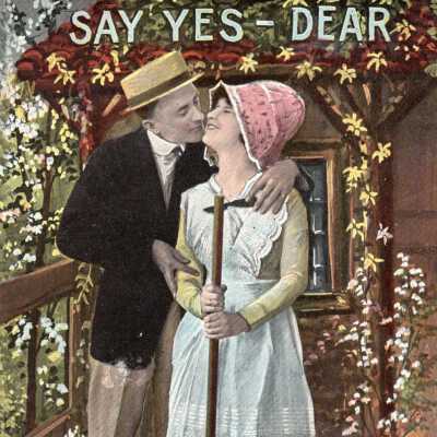 Say Yes - Dear, Postcard