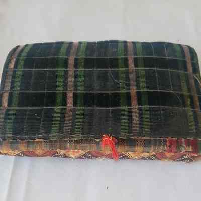 Homemade Cloth Suitcase Style Pincushion