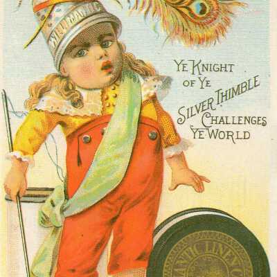 American Thread Postcard, 1985