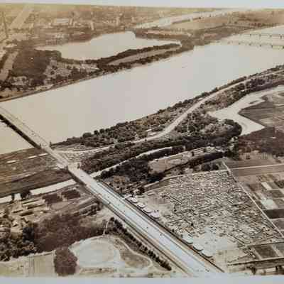 Aerial Photograph of the 1937 Boy Scout World Jamboree
