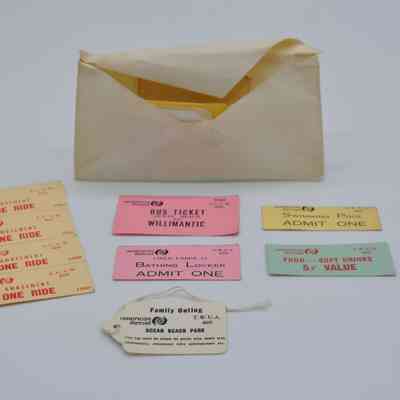 Collection of Tickets from ATCO Family Outing 1980