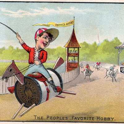 Willimantic Linen Company Tradecard, 1881