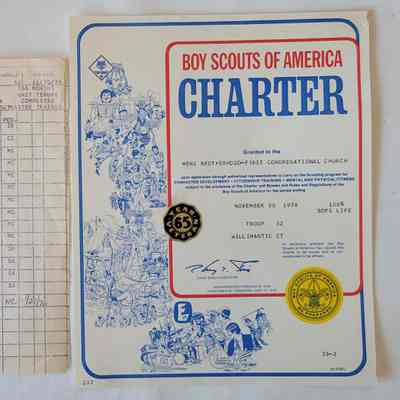 BSA Troop 32 Charters and Rosters 1976-82