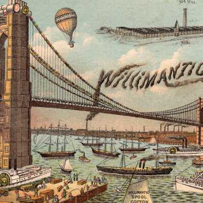 Willimantic Spool Cotton, Trade Card 1883