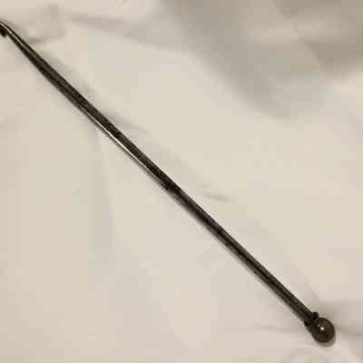 Metal Crochet Hook with Brass End