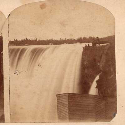 Stereograph Card Niagara Falls
