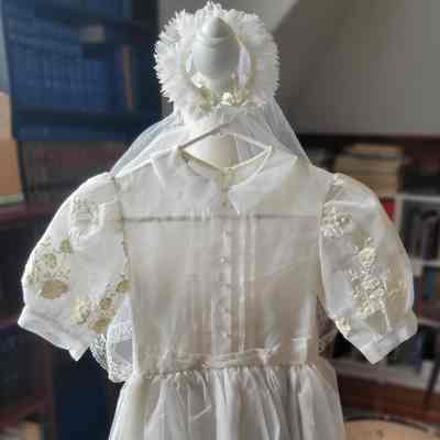 First Communion Dress and Veil 1962