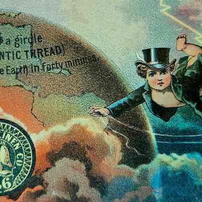 Trade Card, Willimantic Linen Company