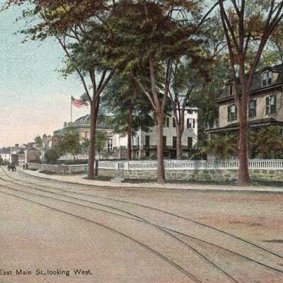 East Main St., Looking West, Norwich, Conn.